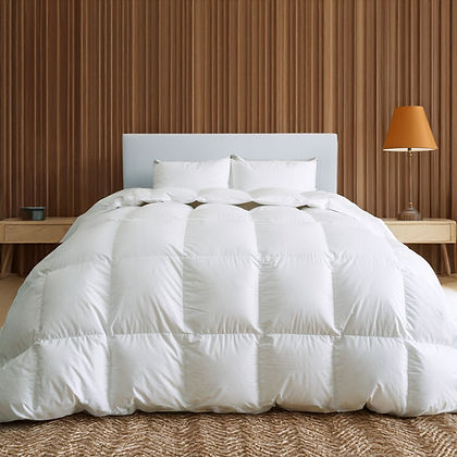 Iceland 500TC Hutterite White Goose Down Duvet | 725 Loft | Made in Canada