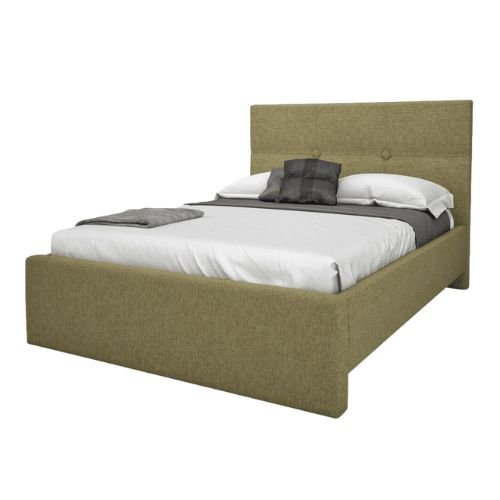 London Upholstered Bed Frame (Absolute Footboard) - Mattress Miracle