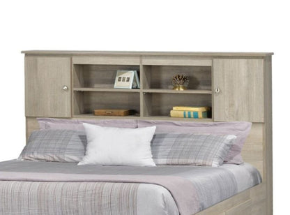 Lunenburg Bookshelf Headboard - Mattress Miracle