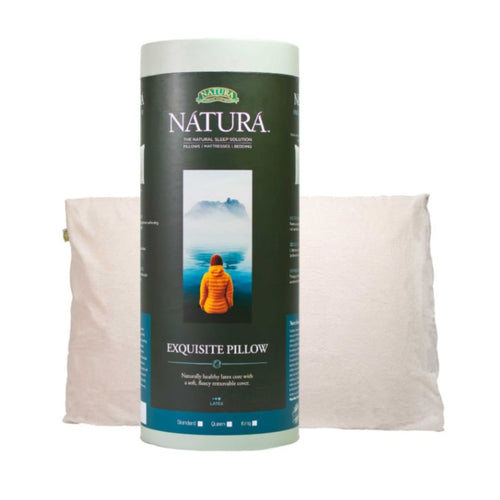 Natura Exquisite Latex Pillow | Solid Talalay Core