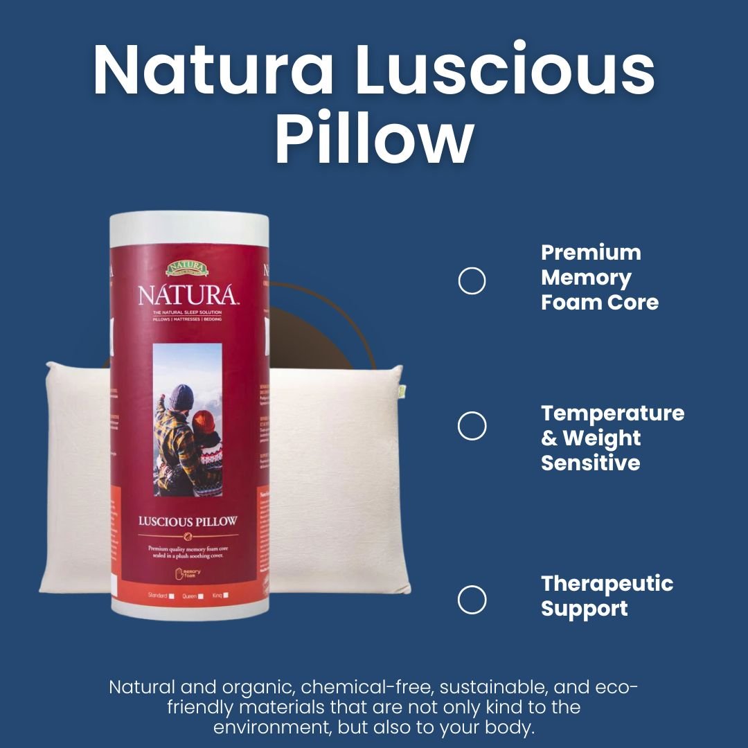 Natura Luscious Memory Foam Pillow - Mattress Miracle