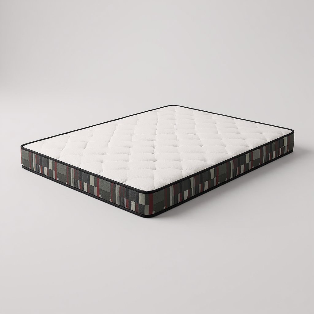 Premium Foam 7" Mattress, side profile showing layer construction