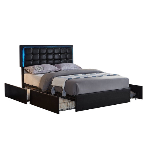 Queen Bed Frame With Storage Underneath