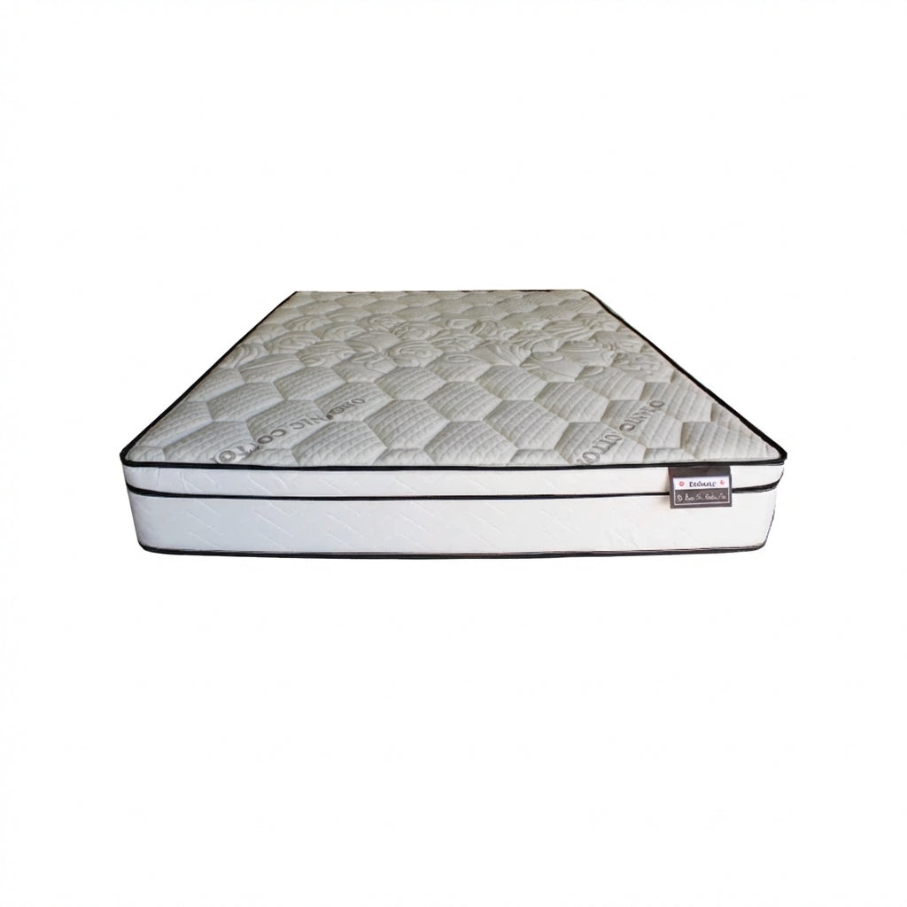 Sleep In Embassy Euro Top Mattress - Medium Soft Bio Foam - Corner Detail