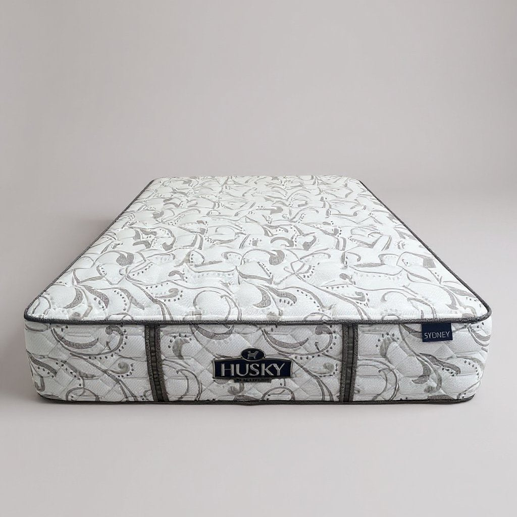 Sydney TT Firm Mattress | Premium Euro Top Firm Support, top-down view of the quilted pillowtop