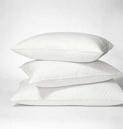 TENCEL Organic Cotton White Goose Down Pillow | 750 Loft Hungarian