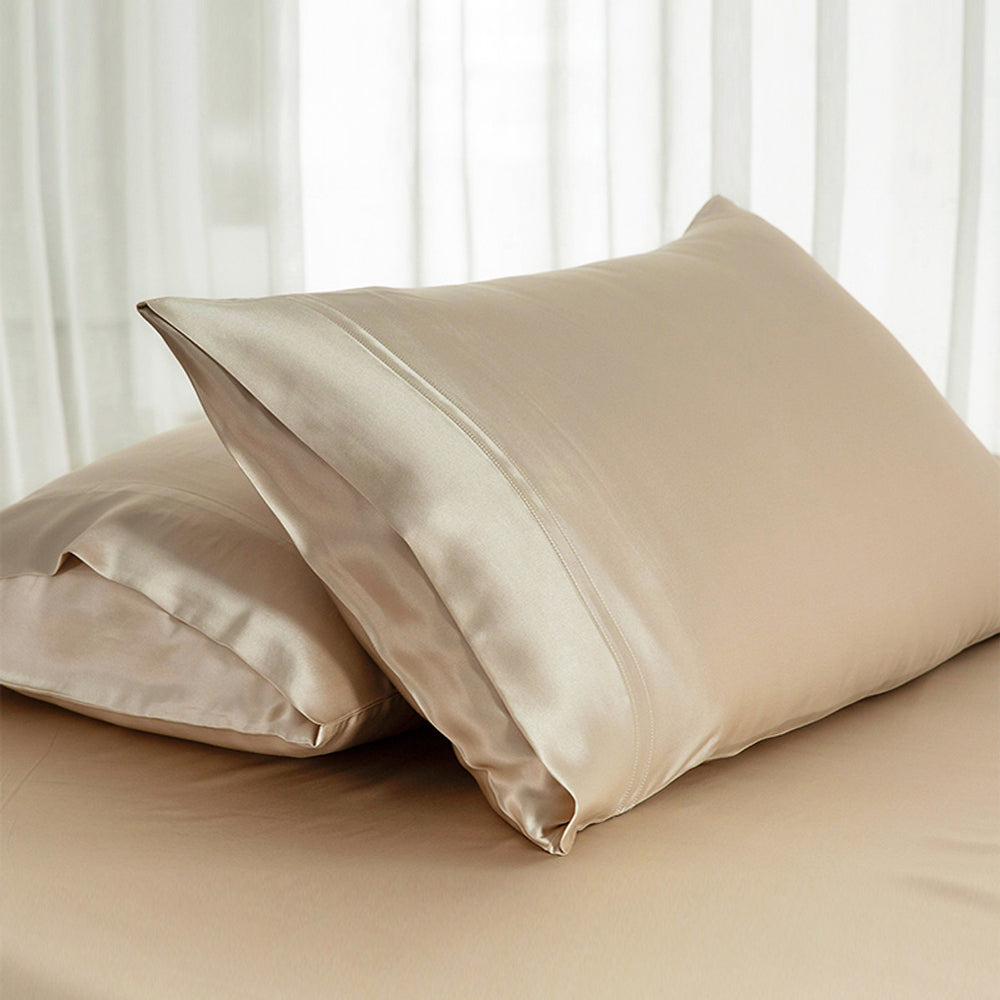 Valencia 100% Mulberry Silk Pillowcase by Highland Feather at Mattress Miracle Brantford