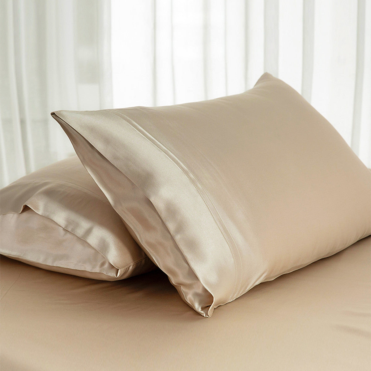 Valencia 100% Mulberry Silk Pillowcase 22mm | Highland Feather