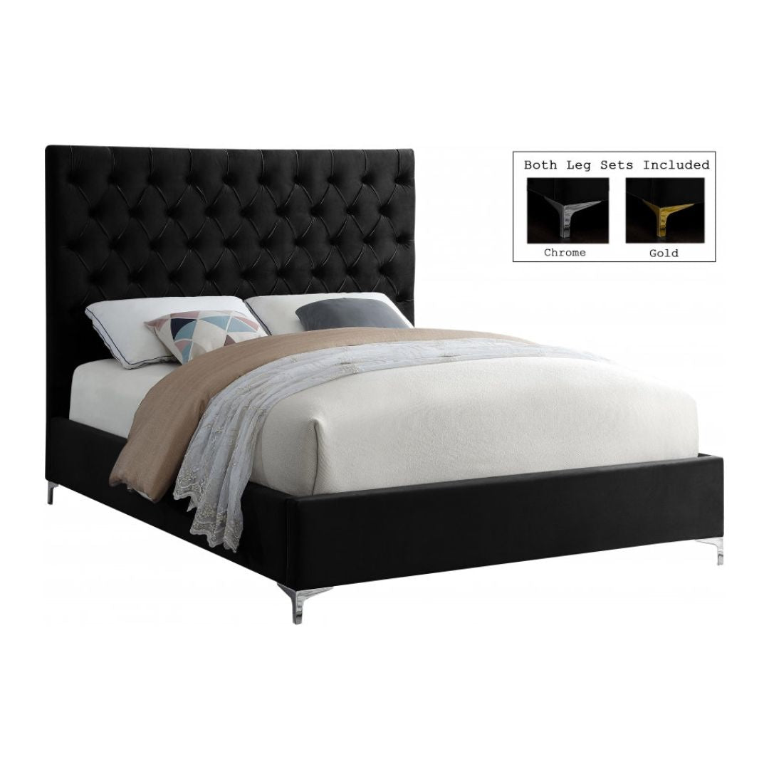 Velvet Bed Frame - Mattress Miracle