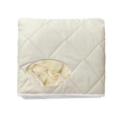 buy washable wool filled mattress protector by natura at mattress miracle brantford