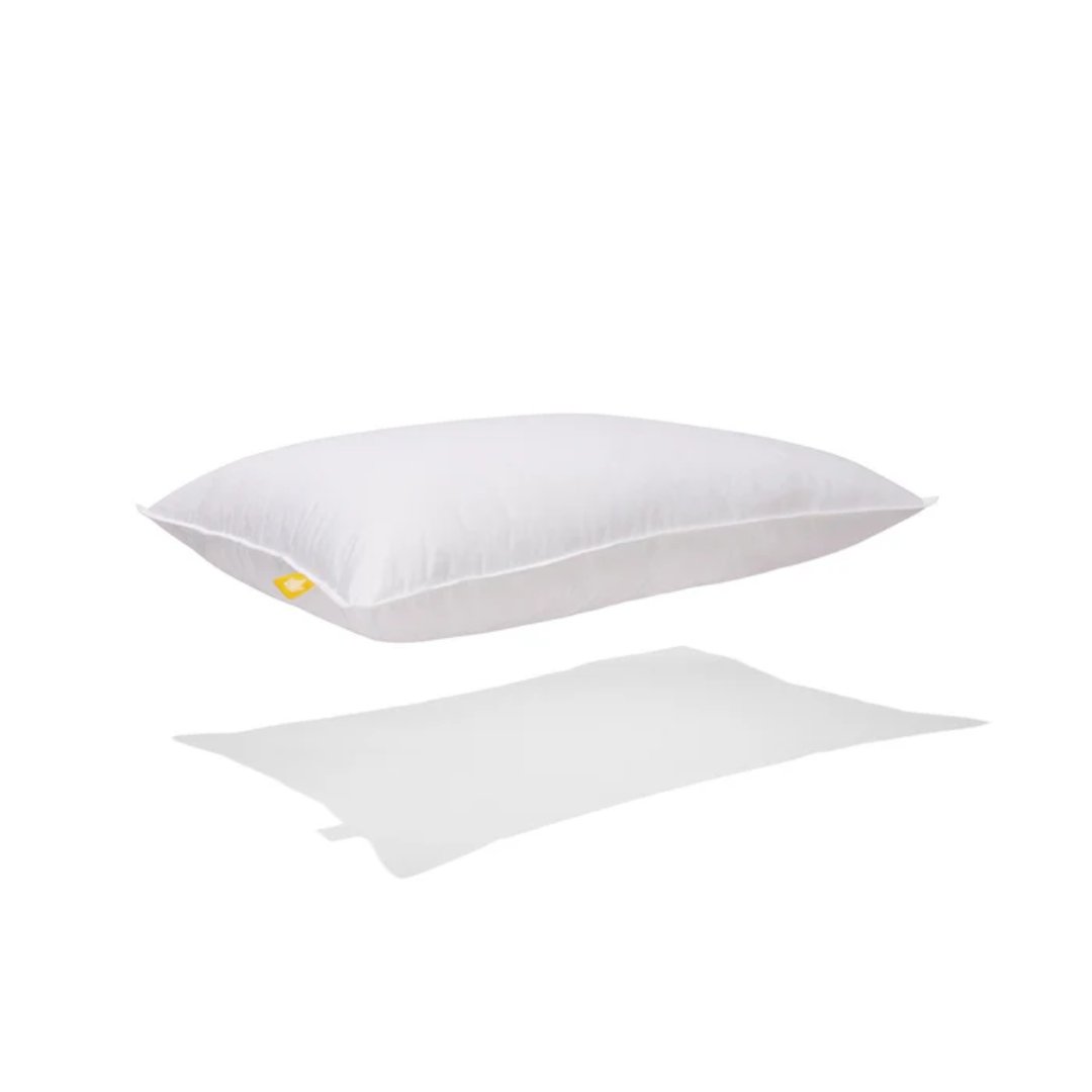 White Feather Down Pillow by Canadian Down & Feather at Mattress Miracle Canada