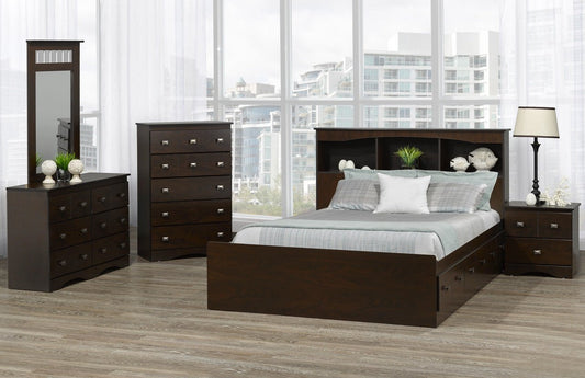 Zen Minimalist Solid Wood King Size Bedroom Set - Mattress Miracle